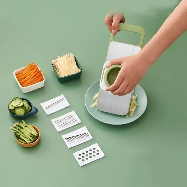 5 in 1 Multifunctional Stainless Steel Vegetable Slicer